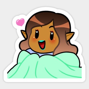 Comfy Minty Sticker